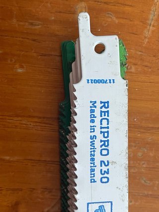 Lame per seghetto a gattuccio RECIPRO 230 hikoki