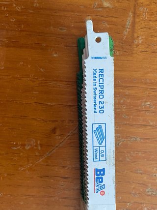 Lame per seghetto a gattuccio RECIPRO 230 hikoki