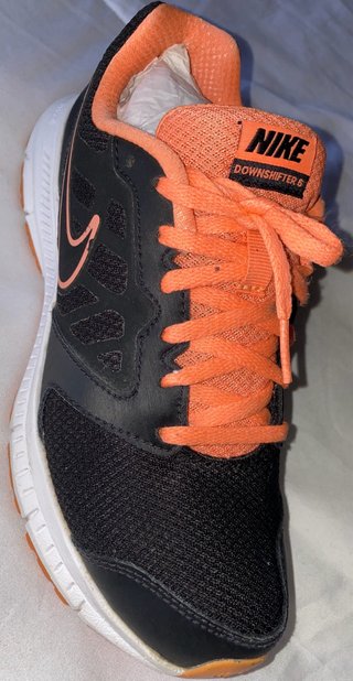 Zapatillas Nike Downshifter 6 Negro Naranja