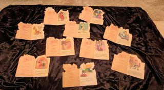 Libritos troquelados Disney TORAY vintage