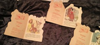 Libritos troquelados Disney TORAY vintage