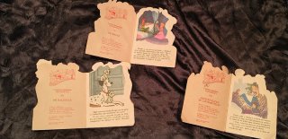 Libritos troquelados Disney TORAY vintage