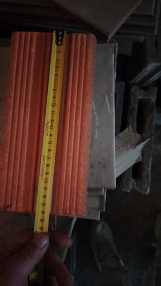 ladrillos huecos dobles cerámicos 24×11,5×7,5 cm.