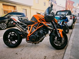KTM 1290 Super Duke Naranja/Blanca