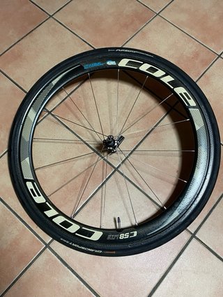 Ruote Carbonio Cole C58 Lite per Bicicletta