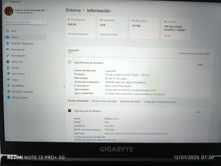 Gigabyte G6 KF Portátil Gaming i7-13620H RTX 4060