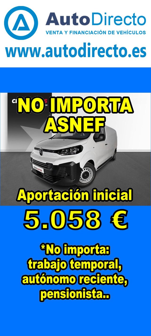 CITROEN JUMPY 1.5 BLUEHDI 120CV FURGON TALLA M