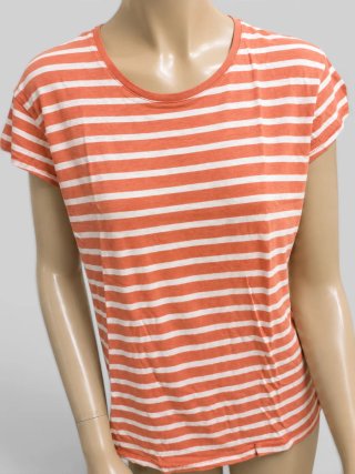 Camiseta Rayas Coral M Green Coast