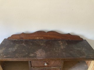 Mueble antiguo madera para restaurar