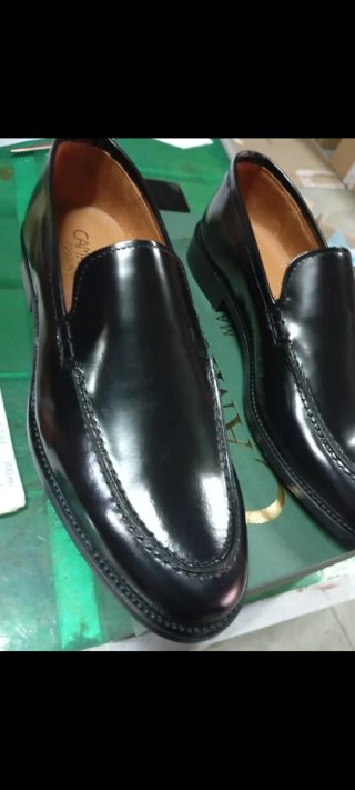 Scarpe uomo in pelle nere