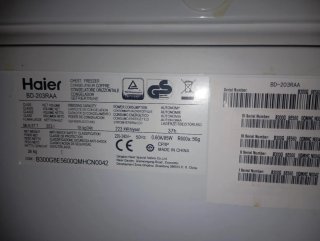 Congelador Haier 205L como nuevo