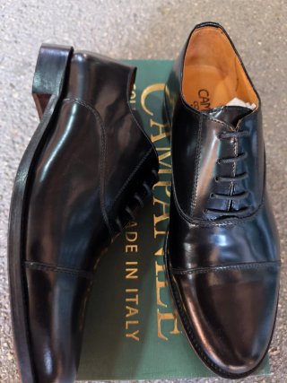 Scarpe uomo eleganti Campanile nere