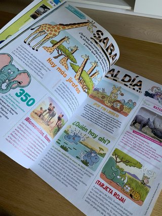 Revista “Reportero Doc. La vida en la sabana”
