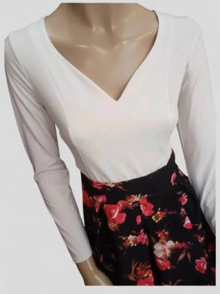 Vestido Mini Estampado Floral Mujer Talla S