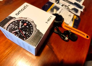 Amazfit T-Rex 3 Smartwatch Naranja/Plata