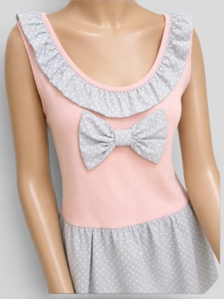 Top Peplum Lollipop Mujer. M (38) Puri Puritas