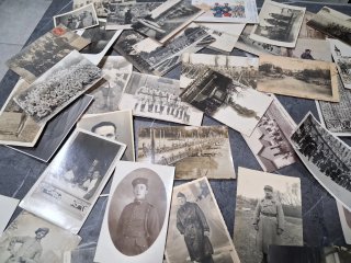 Lote Fotos Postales Temática Militar francesas.