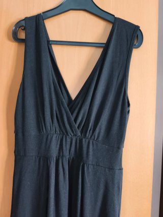 Vestido largo negro