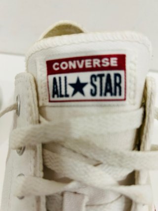 Converse All Star T40 Blancas Poco Usadas