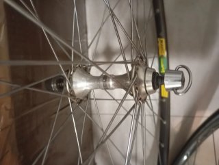 Ruedas Mavic MA40 con Bujes Campagnolo Record