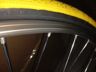 Ruedas Mavic MA40 con Bujes Campagnolo Record