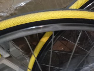 Ruedas Mavic MA40 con Bujes Campagnolo Record