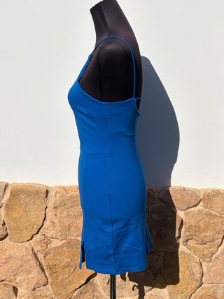 Vestido azul Stradivarius