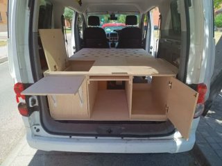 Camperización Nissan NV200