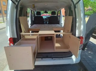 Camperización Nissan NV200