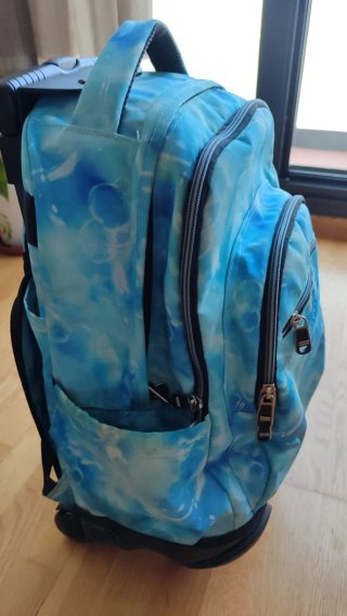 Mochila Totto con ruedas nuevas azul