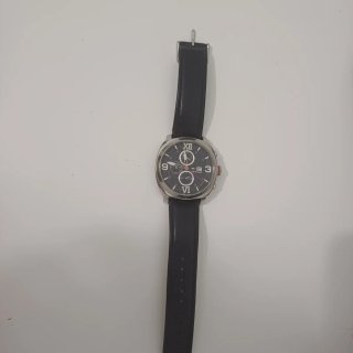 Relógio Tommy Hilfiger Preto e Prata