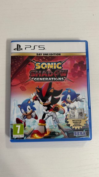 Sonic Shadow Generations PS5 Edición Día Uno