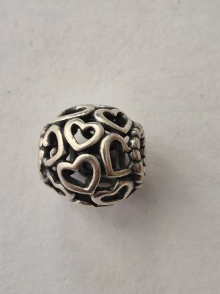 Charm Pandora Trionfo di Cuori – Argento 925