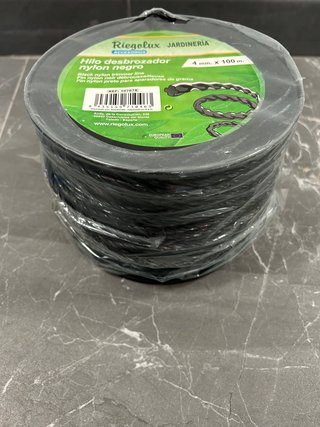 Hilo desbrozador 4mmx100m negro
