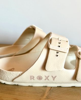 Chanclas sandalias Roxy Beige