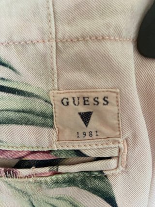 Pantaloni Guess donna fantasia floreale