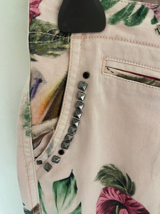 Pantaloni Guess donna fantasia floreale