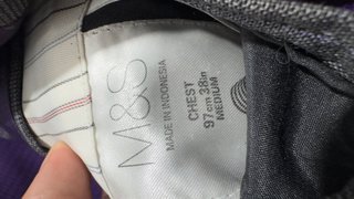 Americana Gris Marks & Spencer Talla M