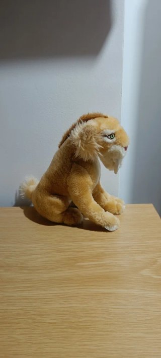 Peluche Diego Tigre Dientes de Sable