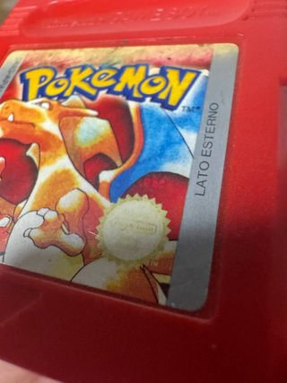 Pokemon Rosso Italiano Game Boy Nintendo