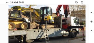 Camión Grúa Volvo 3 Ejes en venta por Jubilación.