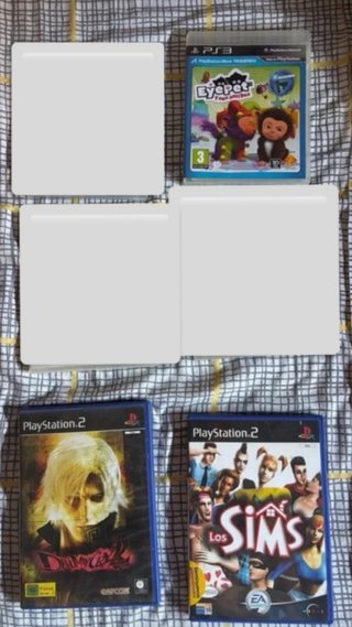 Lote 3 Videojuegos PS2 y PS3