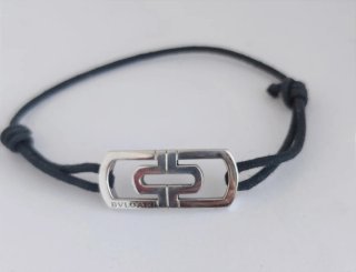 Pulsera Bulgari Plata Ley Parentesi