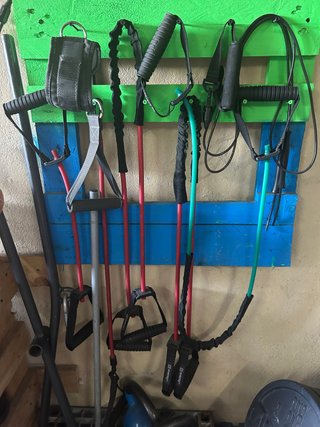 Bandas elásticas de gimnasio