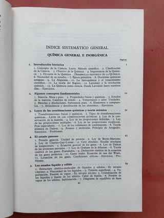 Química, general moderna