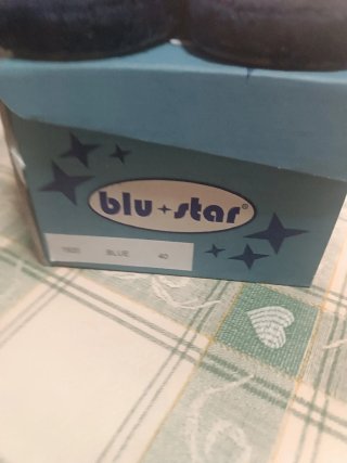 Ciabatte Blu Star spugna Tg 40/41