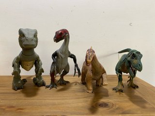 Lote 4 Dinosaurios Juguete