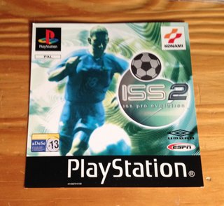 ISS Pro Evolution 2 PS1 (Konami)