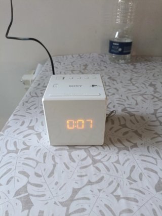 Radio Despertador Sony Blanco