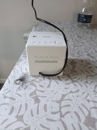Radio Despertador Sony Blanco